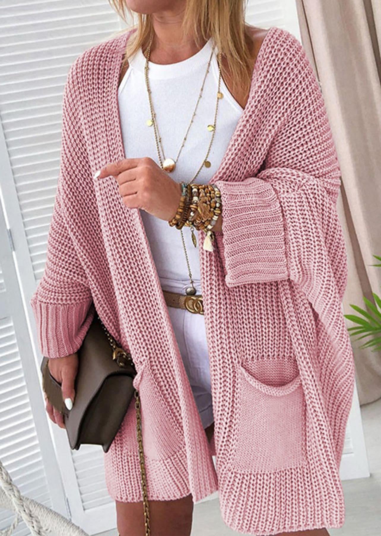 Oversized Knit Cardigan