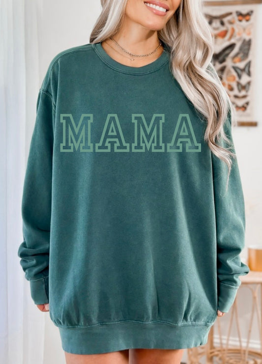 Monotone Mama Crewneck